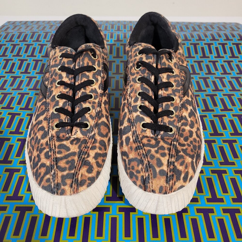 TRETORN Platform Animal Print Size 8.5 Like New - Picture 4 of 6